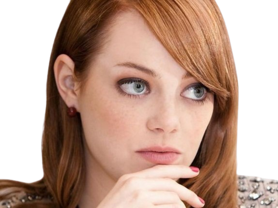Sticker emma emily jean stone actrice productrice americaine annees 2010 rousse yeux verts femme oscarisee par PubliusOvidius
