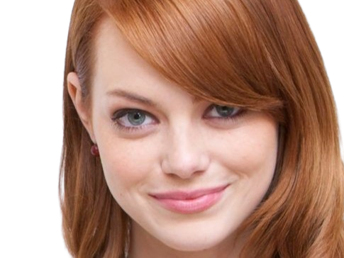 Sticker emma emily jean stone actrice productrice americaine annees 2010 rousse yeux verts femme oscarisee par PubliusOvidius