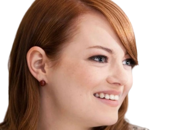 Sticker emma emily jean stone actrice productrice americaine annees 2010 rousse yeux verts femme oscarisee par PubliusOvidius