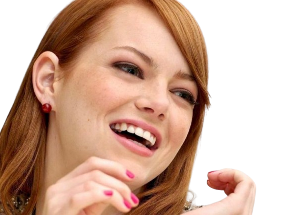 Sticker emma emily jean stone actrice productrice americaine annees 2010 rousse yeux verts femme oscarisee par PubliusOvidius