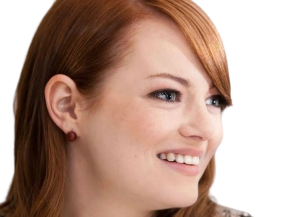 Sticker emma emily jean stone actrice productrice americaine annees 2010 rousse yeux verts femme oscarisee par PubliusOvidius