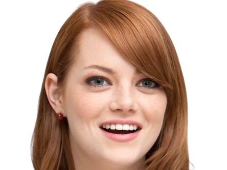 Sticker emma emily jean stone actrice productrice americaine annees 2010 rousse yeux verts femme oscarisee par PubliusOvidius