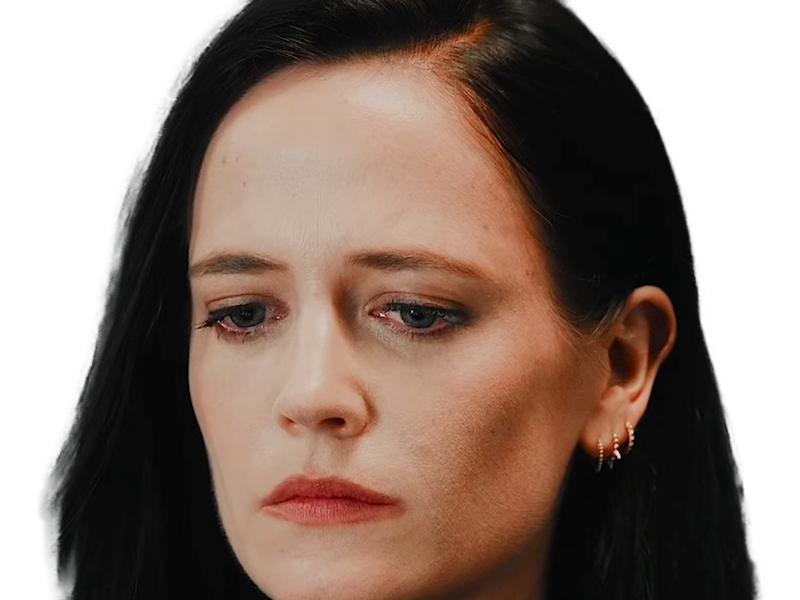 eva gaelle green actrice francaise femme fatale belle jolie yeux bleus noirs milf