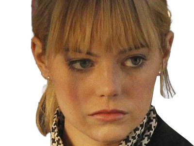 emma emily jean stone actrice productrice americaine gwen stacy blonde yeux verts femme oscarisee attaches