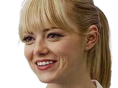 emma emily jean stone actrice productrice americaine gwen stacy blonde yeux verts femme oscarisee attaches