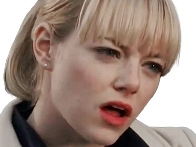 emma emily jean stone actrice productrice americaine gwen stacy blonde yeux verts femme oscarisee attaches