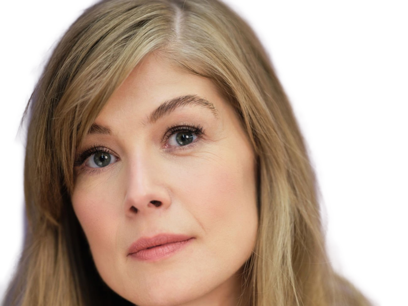 rosamund mary elizabeth pike actrice comedienne britannique anglaise femme quadragenaire blonde yeux bleus