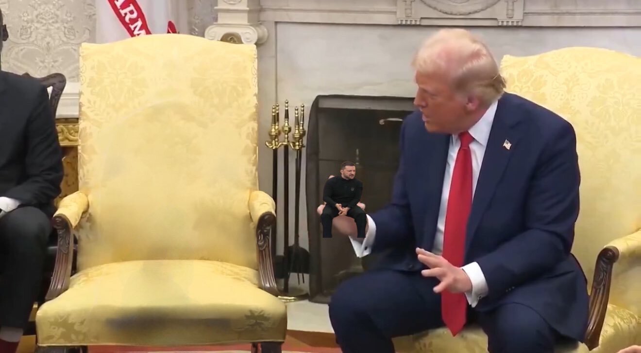 trump zelensky nain petit ukraine main