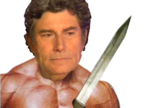 issou jesus gladiateur enerve glaive