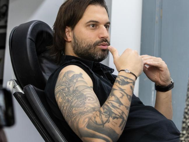 glb georges-louis bouchez mr mouvement reformateur droite tatouage belgique