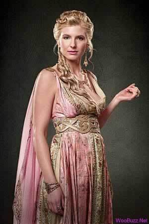 femme meuf fille spartacus serie milf bave