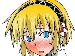 aigis aegis persona 3 reload anime manga jeu androide blonde waifu