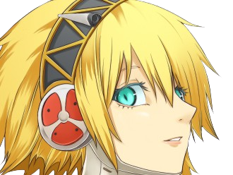 aigis aegis persona 3 reload anime manga jeu androide blonde waifu