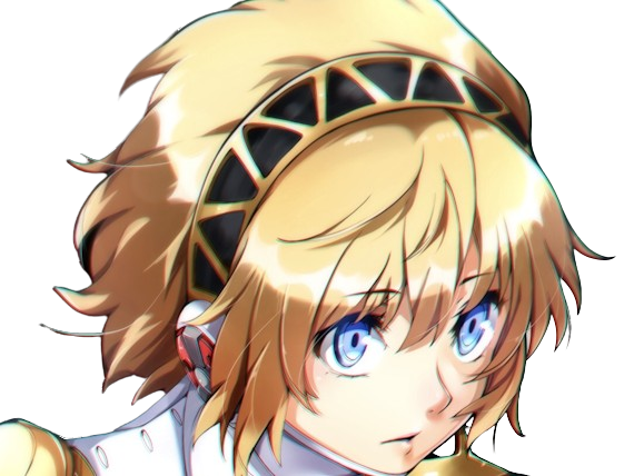 aigis aegis persona 3 reload anime manga jeu androide blonde waifu