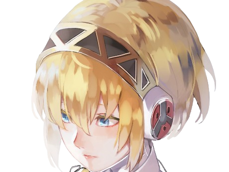 aigis aegis persona 3 reload anime manga jeu androide blonde waifu