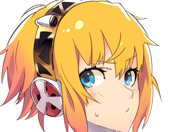 aigis aegis persona 3 reload anime manga jeu androide blonde waifu