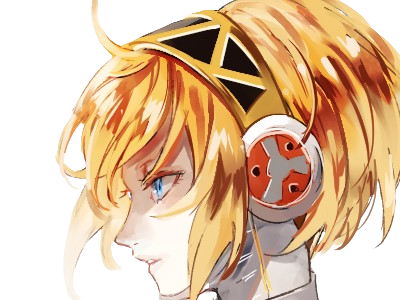 aigis aegis persona 3 reload anime manga jeu androide blonde waifu