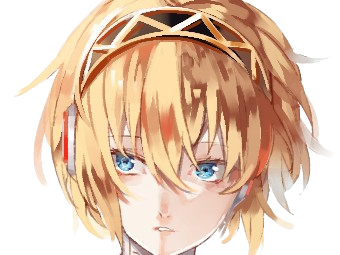 aigis aegis persona 3 reload anime manga jeu androide blonde waifu