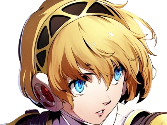 aigis aegis persona 3 reload anime manga jeu androide blonde waifu