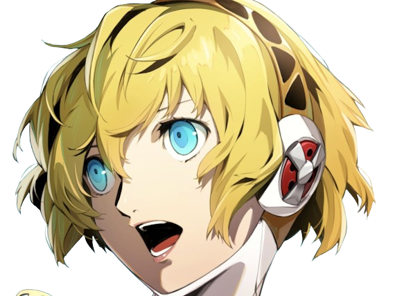 aigis aegis persona 3 reload anime manga jeu androide blonde waifu