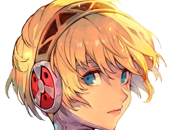 aigis aegis persona 3 reload anime manga jeu androide blonde waifu