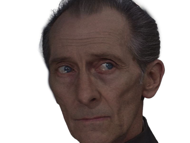 wilhuff tarkin grand moff empire galactique officier imperial star wars sw peter cushing homme anglais