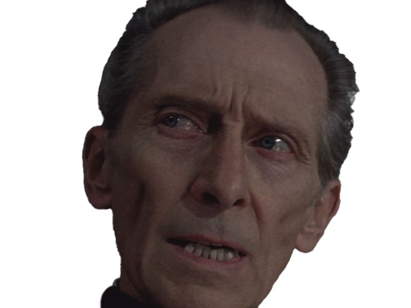 wilhuff tarkin grand moff empire galactique officier imperial star wars sw peter cushing homme anglais