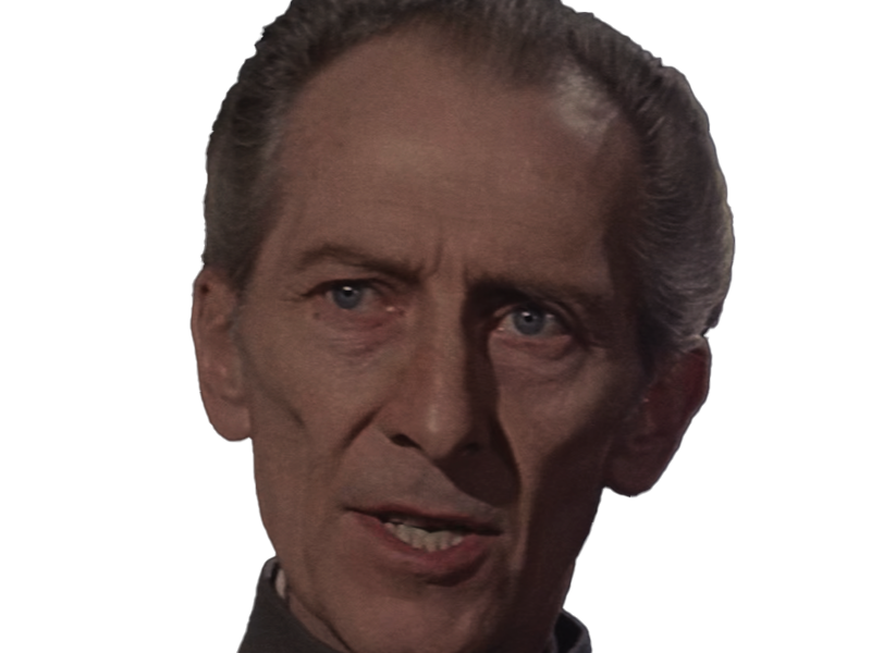 wilhuff tarkin grand moff empire galactique officier imperial star wars sw peter cushing homme anglais