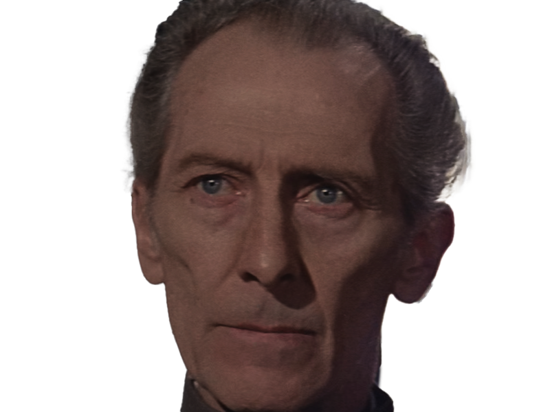 wilhuff tarkin grand moff empire galactique officier imperial star wars sw peter cushing homme anglais