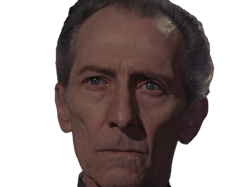 wilhuff tarkin grand moff empire galactique officier imperial star wars sw peter cushing homme anglais