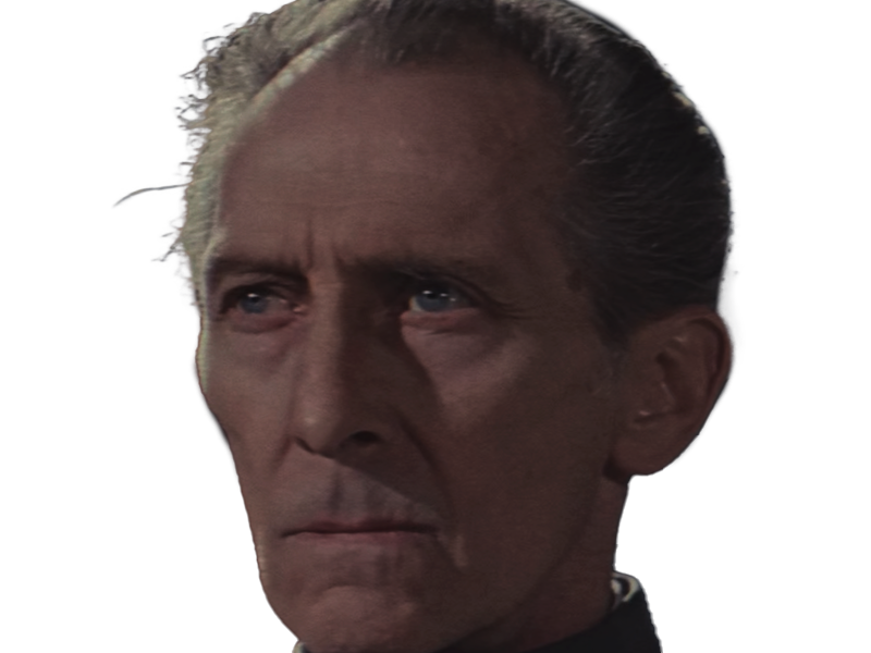 wilhuff tarkin grand moff empire galactique officier imperial star wars sw peter cushing homme anglais