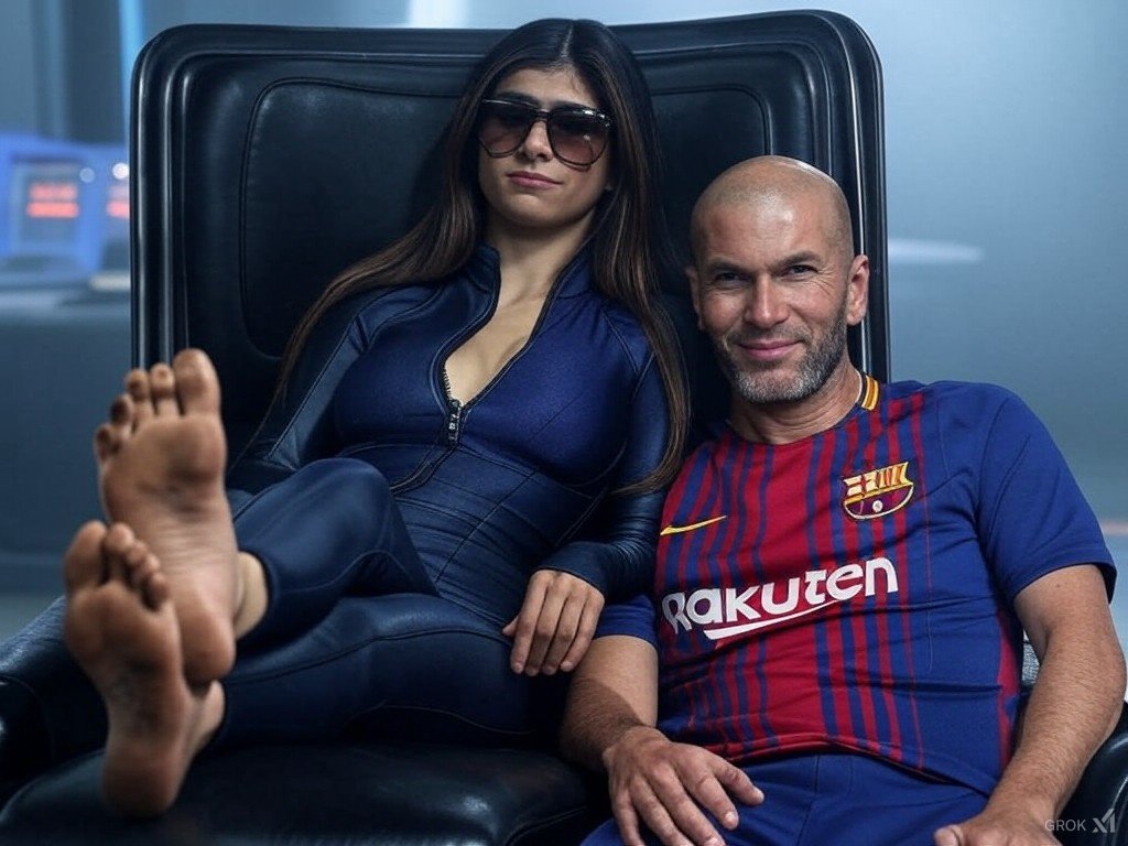 dirty soles zidane barca mia nsfw