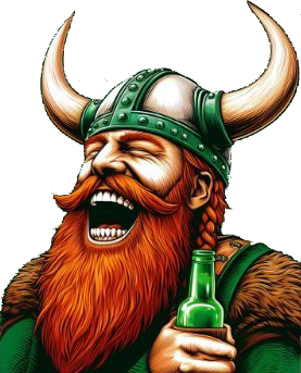 tktorzz ia viking rsa chomeur chomage bouteille alcool biere roux barbe rousse casque rire fumeur