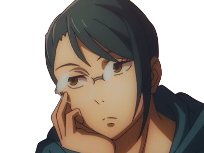 maki zenin exorciste classe 4 etudiante jujutsu kaisen jjk anime manga waifu femme lunettes jjk0