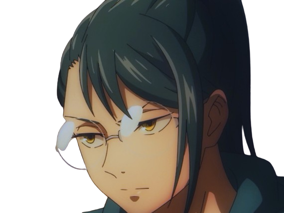 maki zenin exorciste classe 4 etudiante jujutsu kaisen jjk anime manga waifu femme lunettes jjk0