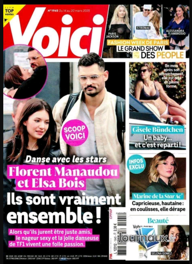 glandilus elsa bois florent manaudou michou cucked ckd couple catin toutes voici shame celeb people