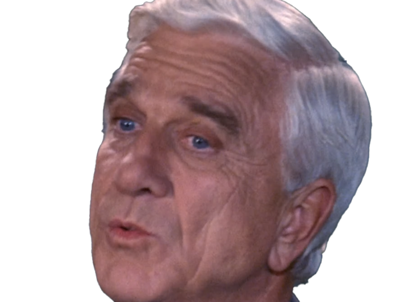frank drebin policier inspecteur yatilunflic thenakedgun films saga comedie leslie nielsen acteur homme vieux comique