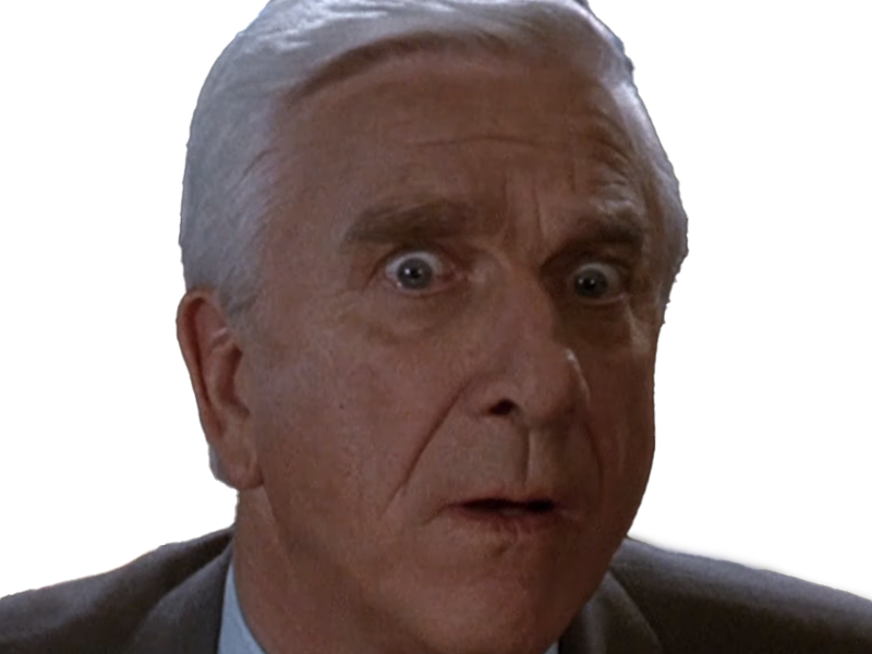 frank drebin policier inspecteur yatilunflic thenakedgun films saga comedie leslie nielsen acteur homme vieux comique