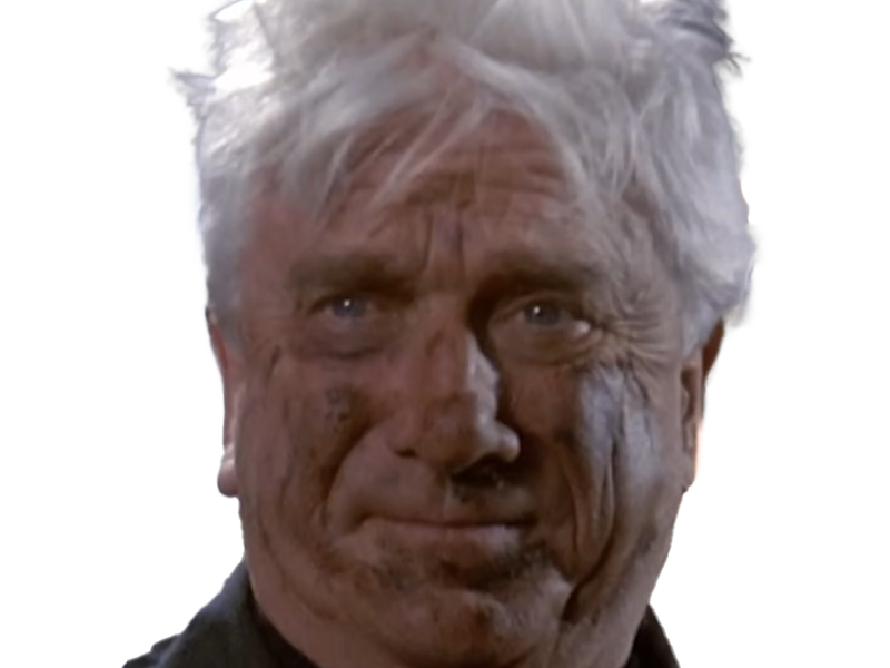 frank drebin policier inspecteur yatilunflic thenakedgun films saga comedie leslie nielsen acteur homme vieux comique