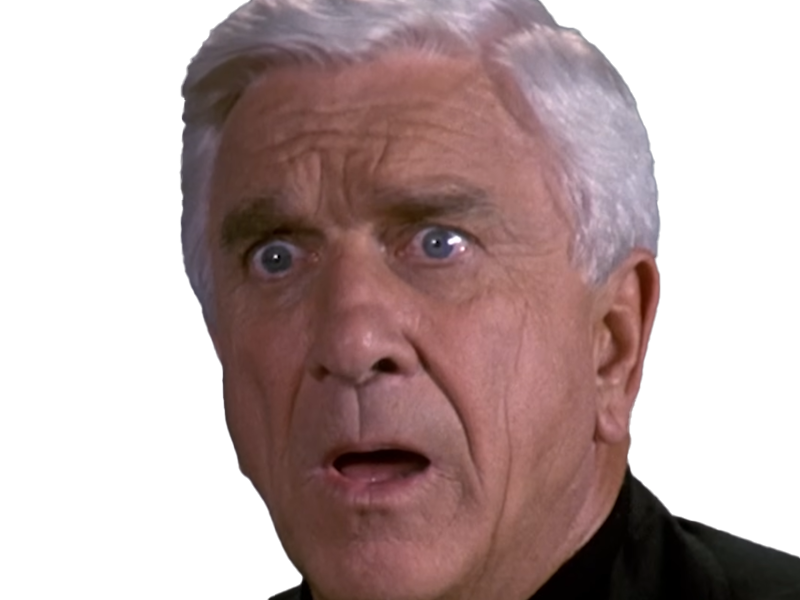 frank drebin policier inspecteur yatilunflic thenakedgun films saga comedie leslie nielsen acteur homme vieux comique