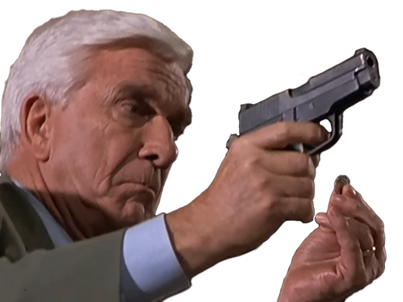 frank drebin policier inspecteur yatilunflic thenakedgun films saga comedie leslie nielsen acteur homme vieux comique