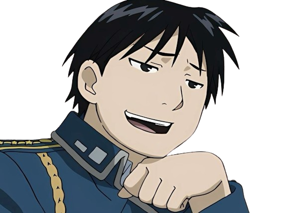 roy mustang full metal alchemist fma anime manga homme militaire colonel flame amestris alchimiste feu