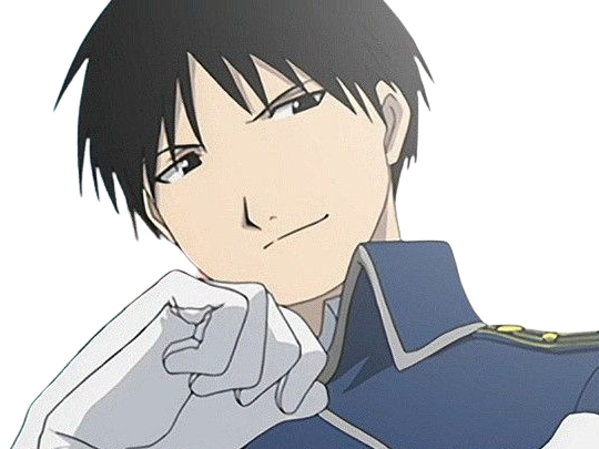 roy mustang full metal alchemist fma anime manga homme militaire colonel flame amestris alchimiste feu