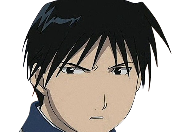 roy mustang full metal alchemist fma anime manga homme militaire colonel flame amestris alchimiste feu