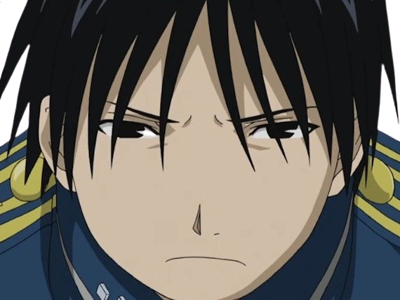 roy mustang full metal alchemist fma anime manga homme militaire colonel flame amestris alchimiste feu