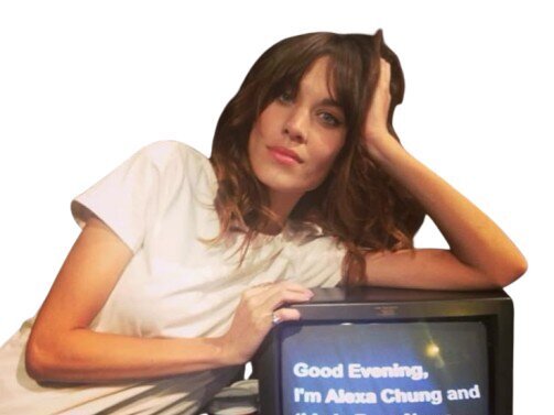 alexa chung mannequin britannique jolie femme fille animatrice mode fashion