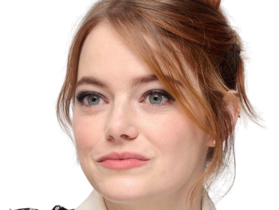 emma emily jean stone actrice productrice americaine rousse yeux verts femme oscarisee cheveux attaches