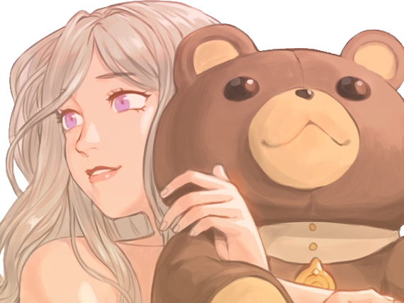 edelgard von hresvelg edel fire emblem three houses fe3h aigles jais moupe couchee ours peluche