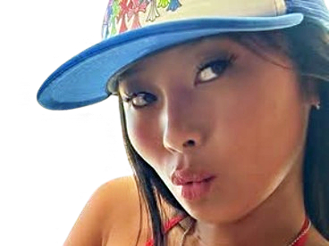 jade hallyday badass regard casquette asiatique