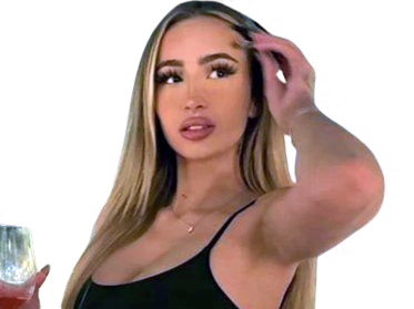 polska influenceuse tpmp verre queen regard blonde